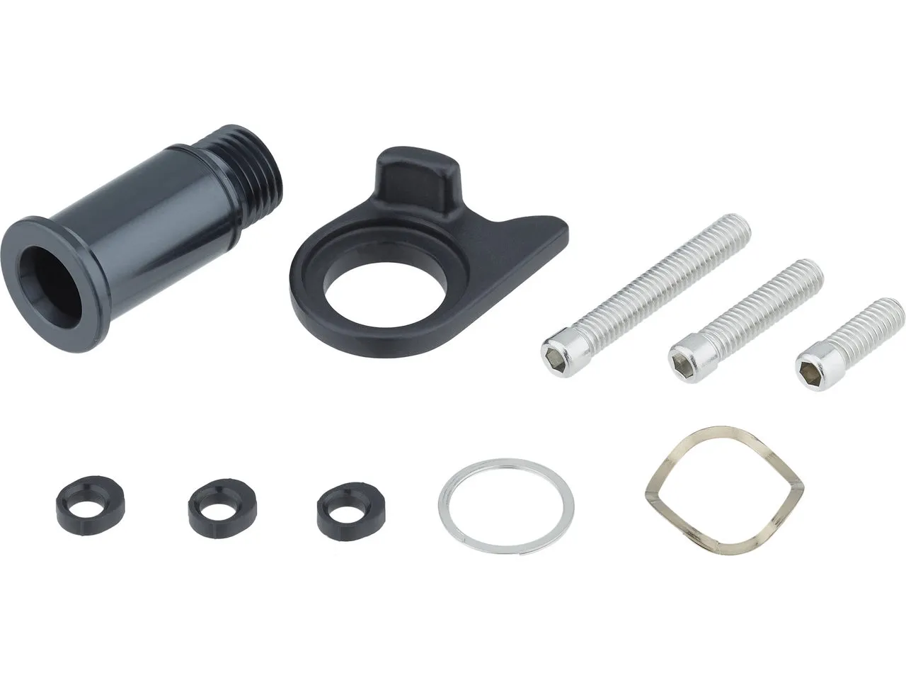 SRAM Befestigungs-/Einstellschrauben Kit für Force XPLR eTap AXS Schaltwerk, Black, One Size SRAM Befestigungs-/Einstellschrauben Kit für Force XPLR eTap AXS Schaltwerk, Black, One Size