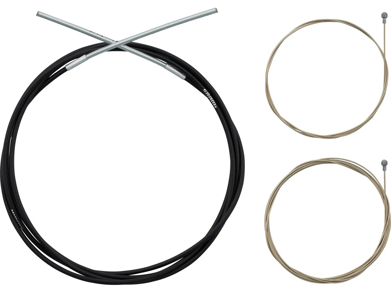 SRAM Bremszug Kit SlickWire Road Coated XL, Schwarz, one_size SRAM Bremszug Kit SlickWire Road Coated XL, Schwarz, one_size