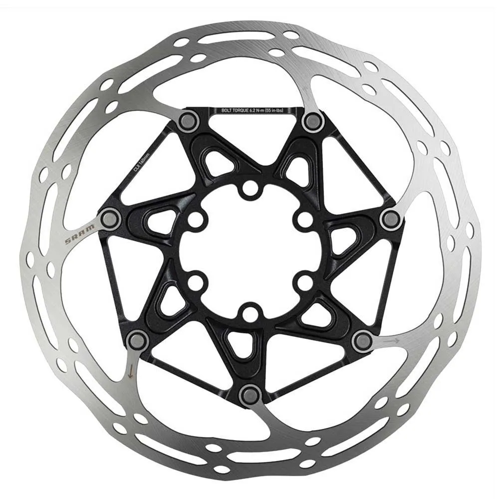 SRAM Centerline 2p Centerlock External Bremsscheibe, Black, 180mm SRAM Centerline 2p Centerlock External Bremsscheibe, Black, 180mm