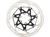 SRAM Centerline X Rounded 6-Loch Bremsscheibe mit Titan-Schrauben 2-teilig SRAM Centerline X Rounded 6-Loch Bremsscheibe mit Titan-Schrauben 2-teilig
