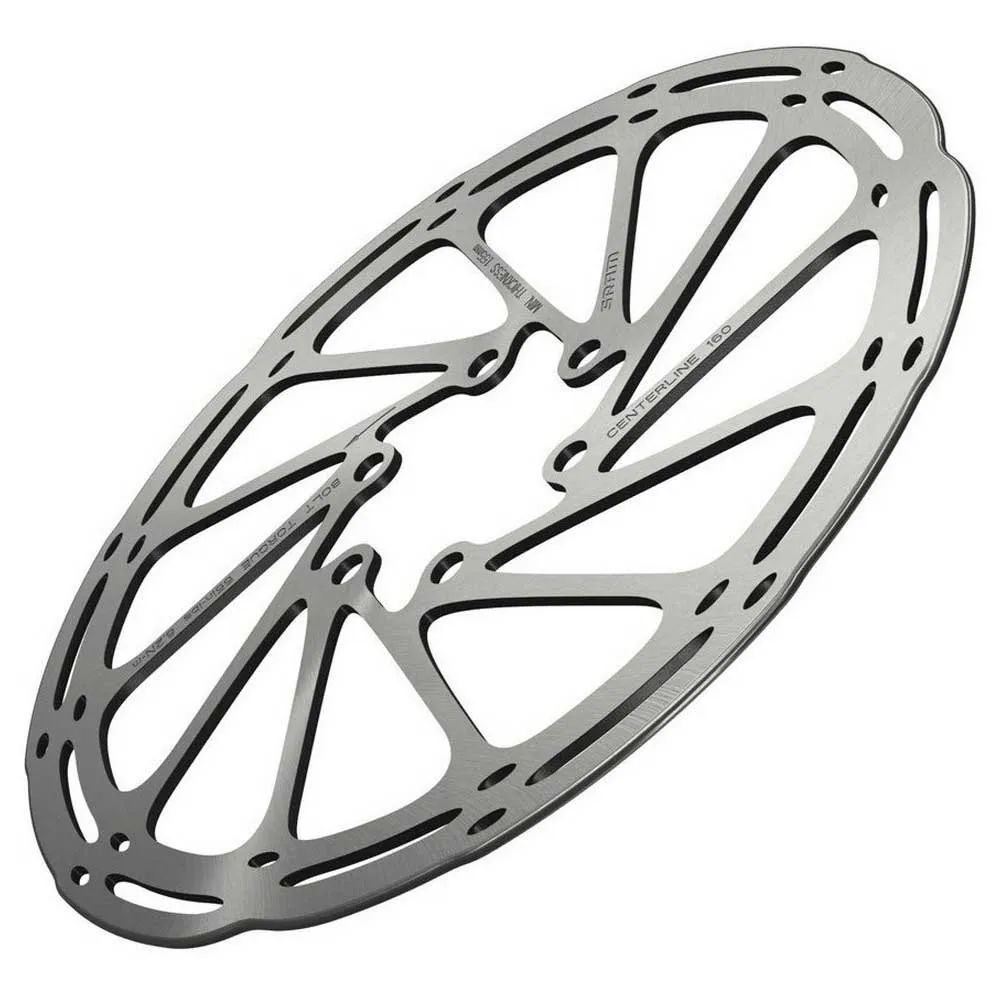 SRAM Cl Bremsscheibe, Silver, 180mm SRAM Cl Bremsscheibe, Silver, 180mm