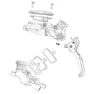 SRAM Code Silver Stealth Scheibenbremssattel, Black, One Size