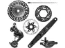 SRAM Eagle 90 T-Type E-MTB Gruppe 1x12-fach, Black / silver, 34t, 10-52t