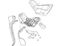 SRAM Ersatzteile Force 22, CX1, 1 / Rival 22, 1 Schaltbremshebel SRAM Ersatzteile Force 22, CX1, 1 / Rival 22, 1 Schaltbremshebel