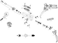 SRAM Ersatzteile G2 Ultimate (A1) Bremshebel (2020) SRAM Ersatzteile G2 Ultimate (A1) Bremshebel (2020)