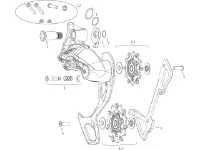 SRAM Ersatzteile GX 2x11 Type 2.1 Schaltwerk SRAM Ersatzteile GX 2x11 Type 2.1 Schaltwerk