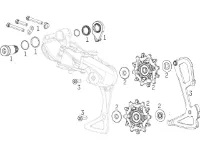 SRAM Ersatzteile GX DH 7-fach Schaltwerk (2019) SRAM Ersatzteile GX DH 7-fach Schaltwerk (2019)