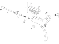 SRAM Ersatzteile Level Bremshebel SRAM Ersatzteile Level Bremshebel