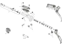 SRAM Ersatzteile Level TLM Bremshebel SRAM Ersatzteile Level TLM Bremshebel