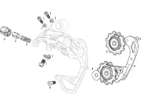 SRAM Ersatzteile Red 2013 Schaltwerk SRAM Ersatzteile Red 2013 Schaltwerk