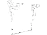 SRAM Ersatzteile Red eTap® HRD Schaltbremshebel SRAM Ersatzteile Red eTap® HRD Schaltbremshebel