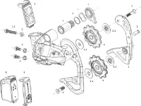 SRAM Ersatzteile Red eTap® Schaltwerk SRAM Ersatzteile Red eTap® Schaltwerk