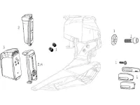 SRAM Ersatzteile Red / Force eTap AXS Umwerfer SRAM Ersatzteile Red / Force eTap AXS Umwerfer