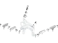SRAM Ersatzteile S-900 Direct Mount Bremse SRAM Ersatzteile S-900 Direct Mount Bremse