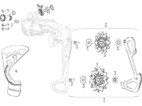 SRAM Ersatzteile Schaltwerk SRAM Ersatzteile Schaltwerk