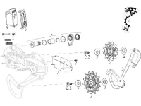 SRAM Ersatzteile XX1 / X01 Eagle AXS Schaltwerk