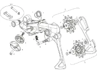 SRAM Ersatzteile XX1 / X01 / X01DH / X1 / EX1 1x11 Schaltwerk SRAM Ersatzteile XX1 / X01 / X01DH / X1 / EX1 1x11 Schaltwerk