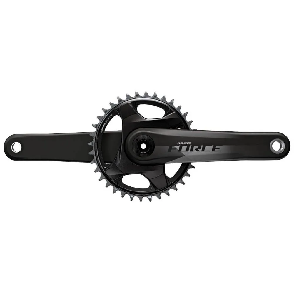 SRAM Force 1 Axs Gxp Kurbelgarnitur, Black, 172.5mm, 40t SRAM Force 1 Axs Gxp Kurbelgarnitur, Black, 172.5mm, 40t