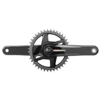 SRAM Force 1 D2 AXS Wide DUB DM 1x12-fach Carbon Powermeter Kurbelgarnitur SRAM Force 1 D2 AXS Wide DUB DM 1x12-fach Carbon Powermeter Kurbelgarnitur