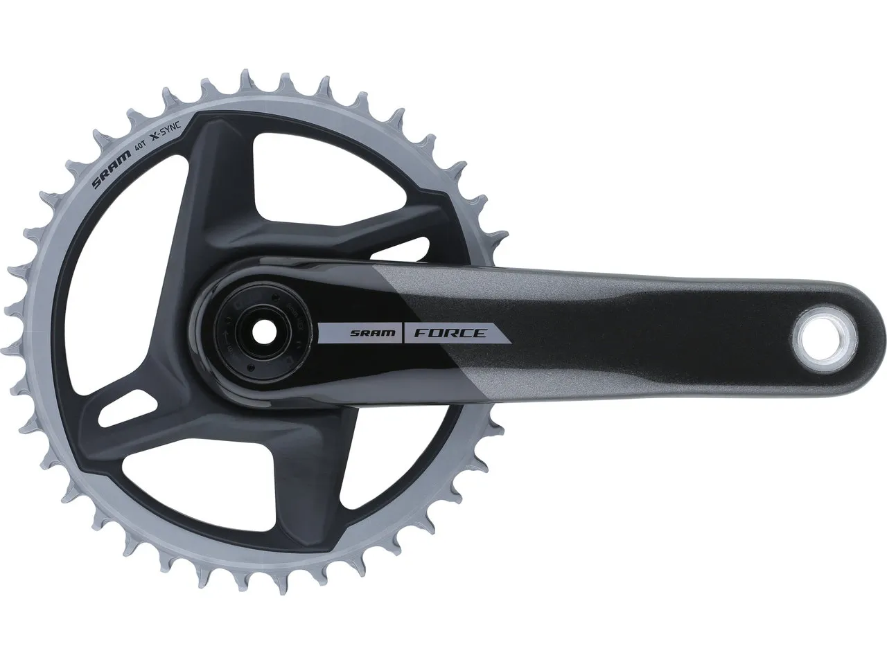 SRAM Force 1 D2 DUB DM 1x12-fach Carbon Kurbelgarnitur SRAM Force 1 D2 DUB DM 1x12-fach Carbon Kurbelgarnitur