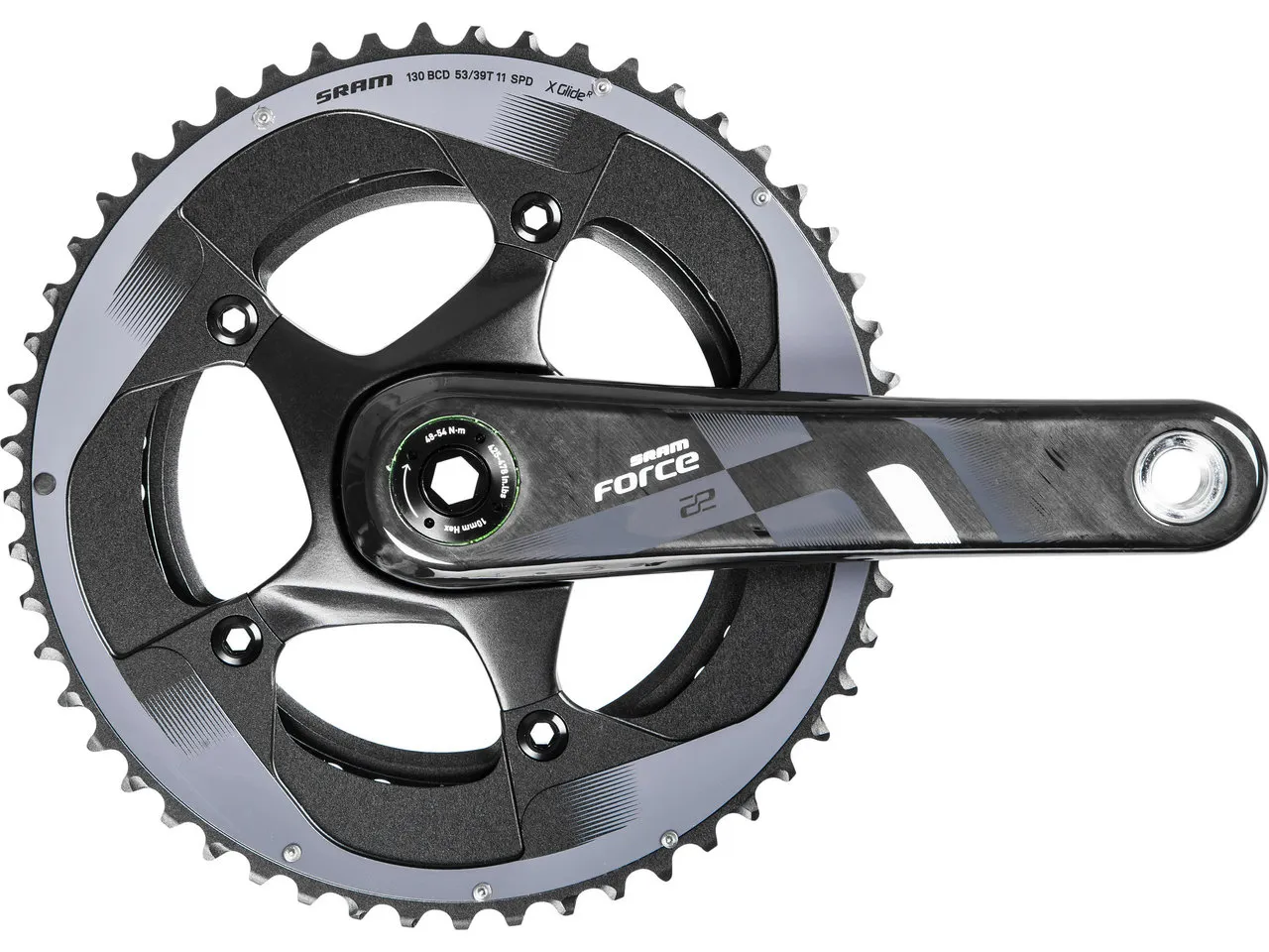 SRAM Force 22 BB30 11-fach Carbon Kurbelgarnitur SRAM Force 22 BB30 11-fach Carbon Kurbelgarnitur