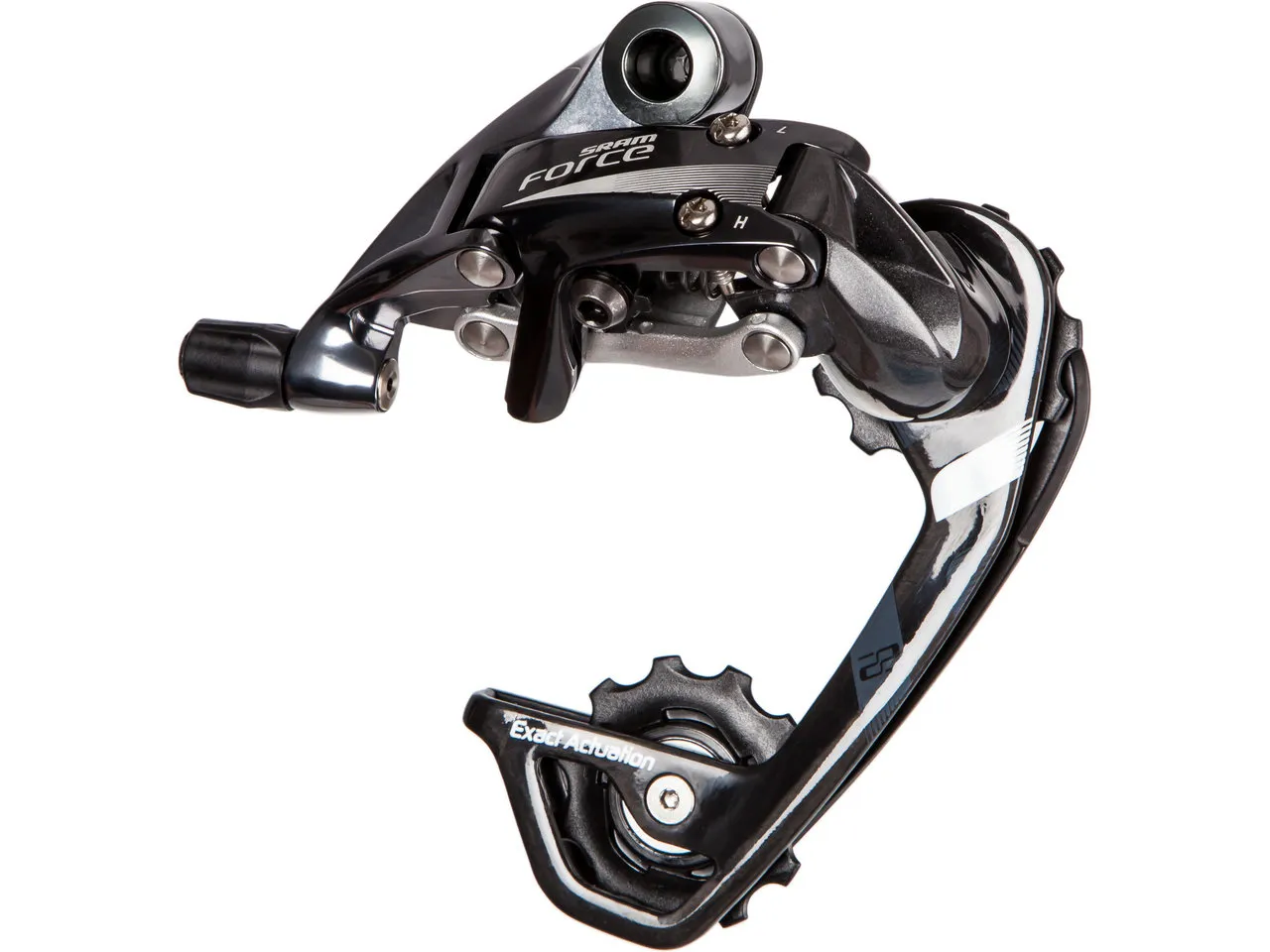 SRAM Force 22 WiFli Schaltwerk 11-fach - Werkstattverpackung, Schwarz SRAM Force 22 WiFli Schaltwerk 11-fach - Werkstattverpackung, Schwarz