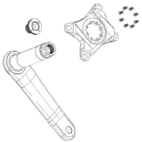 SRAM Force Axs D1 Wide Spinne SRAM Force Axs D1 Wide Spinne