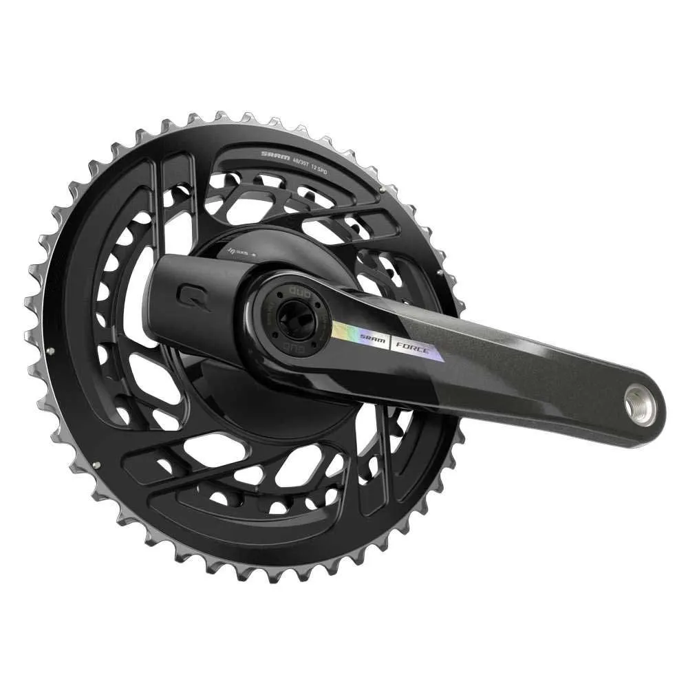 SRAM Force Axs D2 Spider Dub Kurbelgarnitur Mit Leistungsmesser Refurbished, Black, 172.5mm SRAM Force Axs D2 Spider Dub Kurbelgarnitur Mit Leistungsmesser Refurbished, Black, 172.5mm