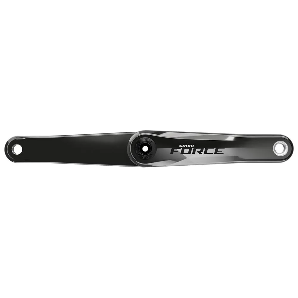 SRAM Force D1 Dub Dm Kurbel, Gloss black, 175mm SRAM Force D1 Dub Dm Kurbel, Gloss black, 175mm