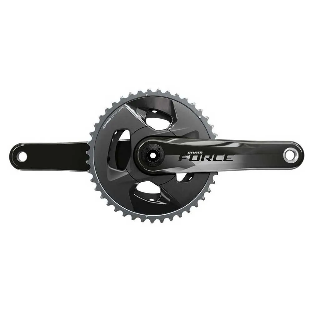 SRAM Force D1 Kurbel, Black, 172.5mm, 30-43t SRAM Force D1 Kurbel, Black, 172.5mm, 30-43t