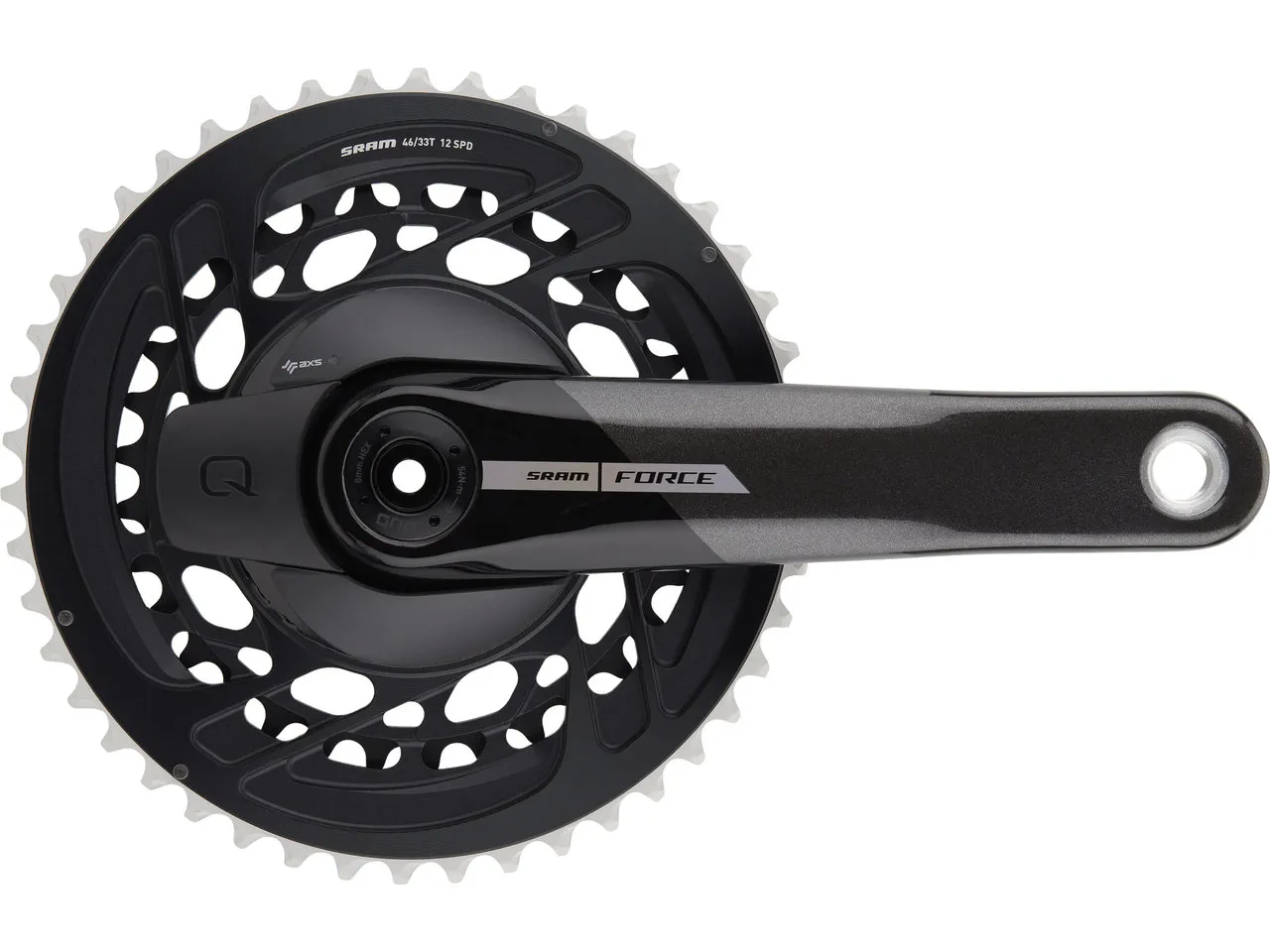 SRAM Force D2 AXS DUB DM 2x12-fach Carbon Powermeter Kurbelgarnitur SRAM Force D2 AXS DUB DM 2x12-fach Carbon Powermeter Kurbelgarnitur