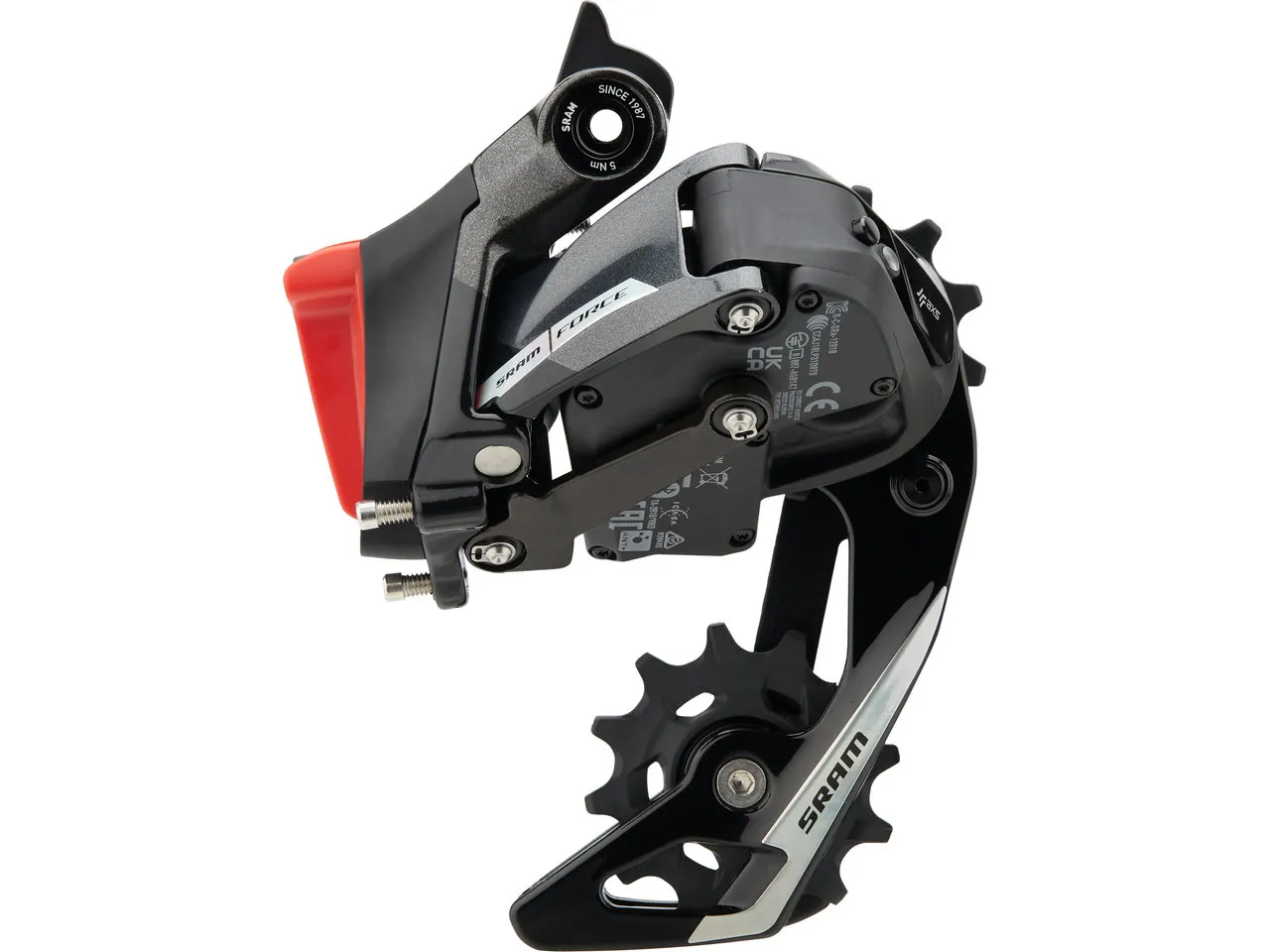 SRAM Force D2 AXS Schaltwerk 12-fach, Black, 12s, Max 36t SRAM Force D2 AXS Schaltwerk 12-fach, Black, 12s, Max 36t