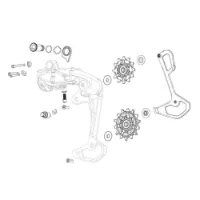SRAM Force D2 Axs Schaltwerkschrauben-set SRAM Force D2 Axs Schaltwerkschrauben-set