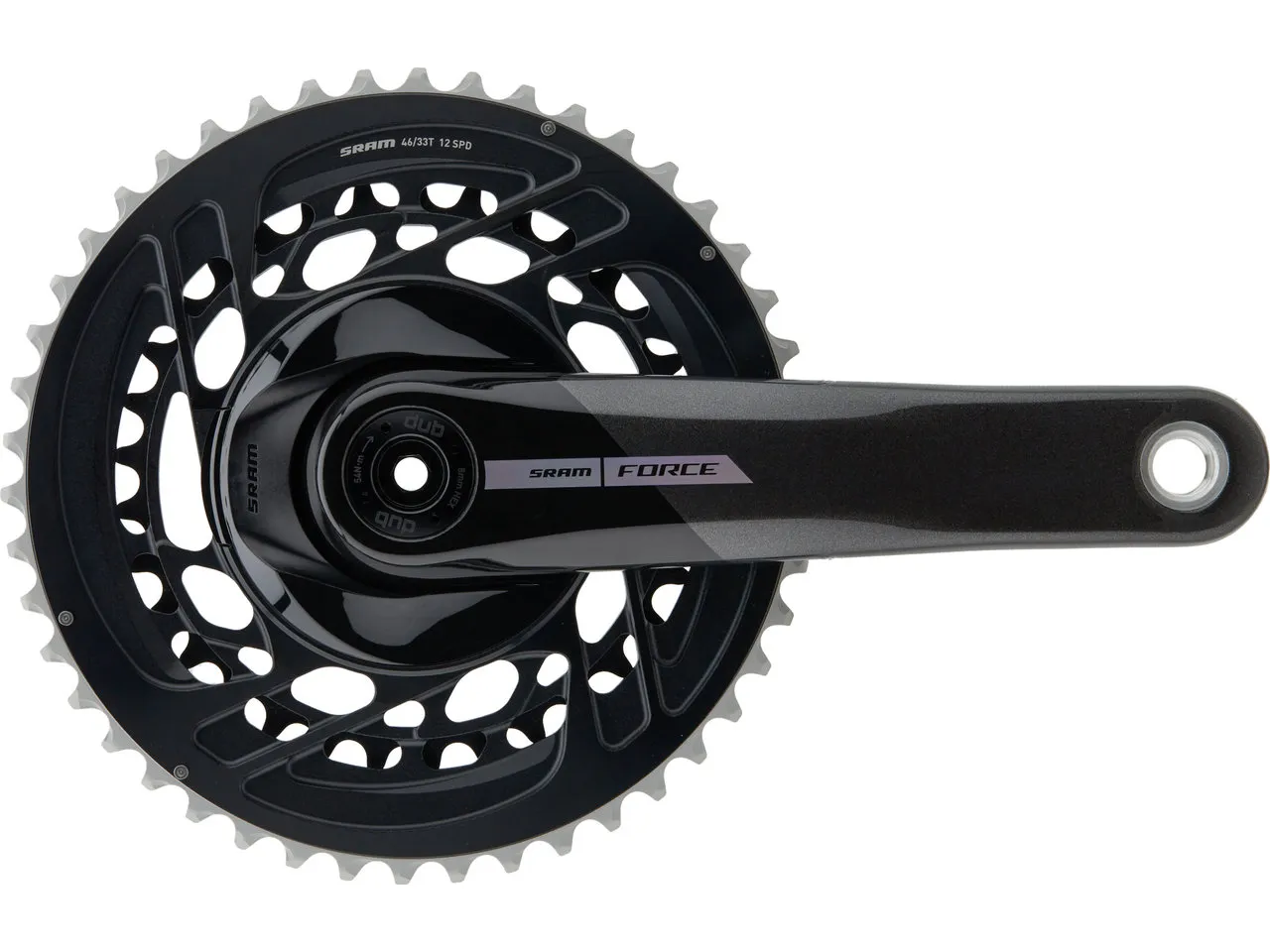 SRAM Force D2 DUB DM 2x12-fach Carbon Kurbelgarnitur
