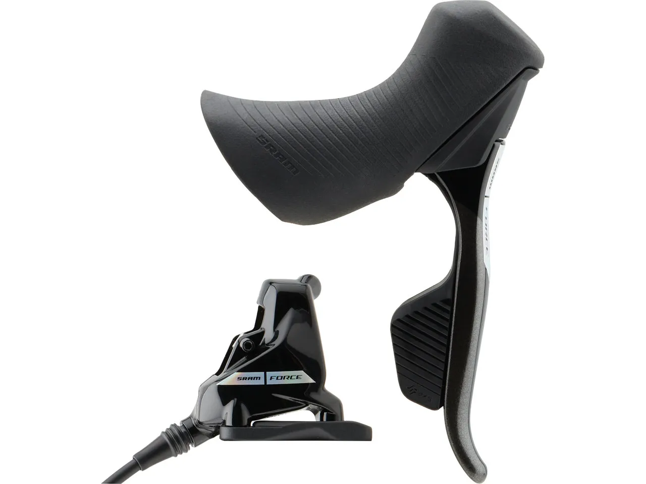 SRAM Force D2 eTap AXS HRD Scheibenbremse mit Schalt-/Bremsgriff SRAM Force D2 eTap AXS HRD Scheibenbremse mit Schalt-/Bremsgriff