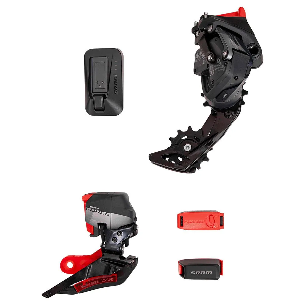 SRAM Force E-tap Axs 2x D1 Hrd Fm Fahrradkomponentengruppe, Black, One Size SRAM Force E-tap Axs 2x D1 Hrd Fm Fahrradkomponentengruppe, Black, One Size