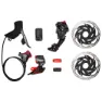 SRAM Force E-tap Axs 2x D1 Hrd Fm Fahrradkomponentengruppe, Black, One Size