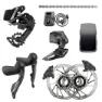 SRAM Force E-tap Axs E1 2x Hidro Flat Mount Cl With Hammerhead Karoo Fahrradkomponentengruppe, Black, 36t