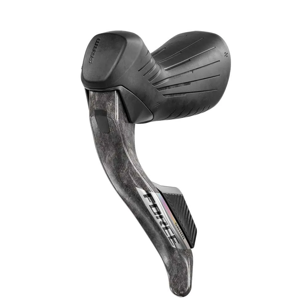 SRAM Force E1 AXS HRD Scheibenbremse mit Schalt-/Bremsgriff, Black, One Size SRAM Force E1 AXS HRD Scheibenbremse mit Schalt-/Bremsgriff, Black, One Size