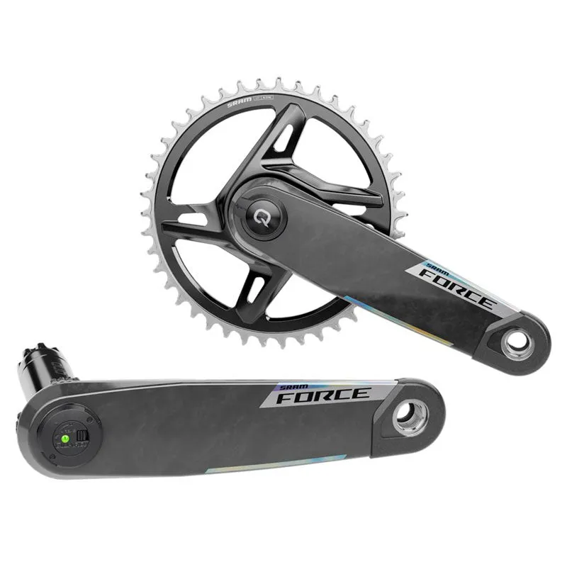 SRAM Force E1 Kurbelgarnitur XPLR DUB Wide, Carbon/schwarz, 170mm / 42t