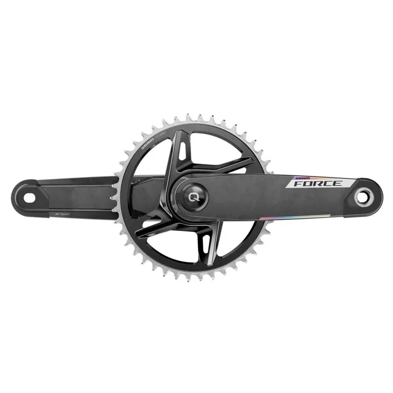 SRAM Force E1 Kurbelgarnitur XPLR DUB Wide, Carbon/schwarz, 170mm / 42t