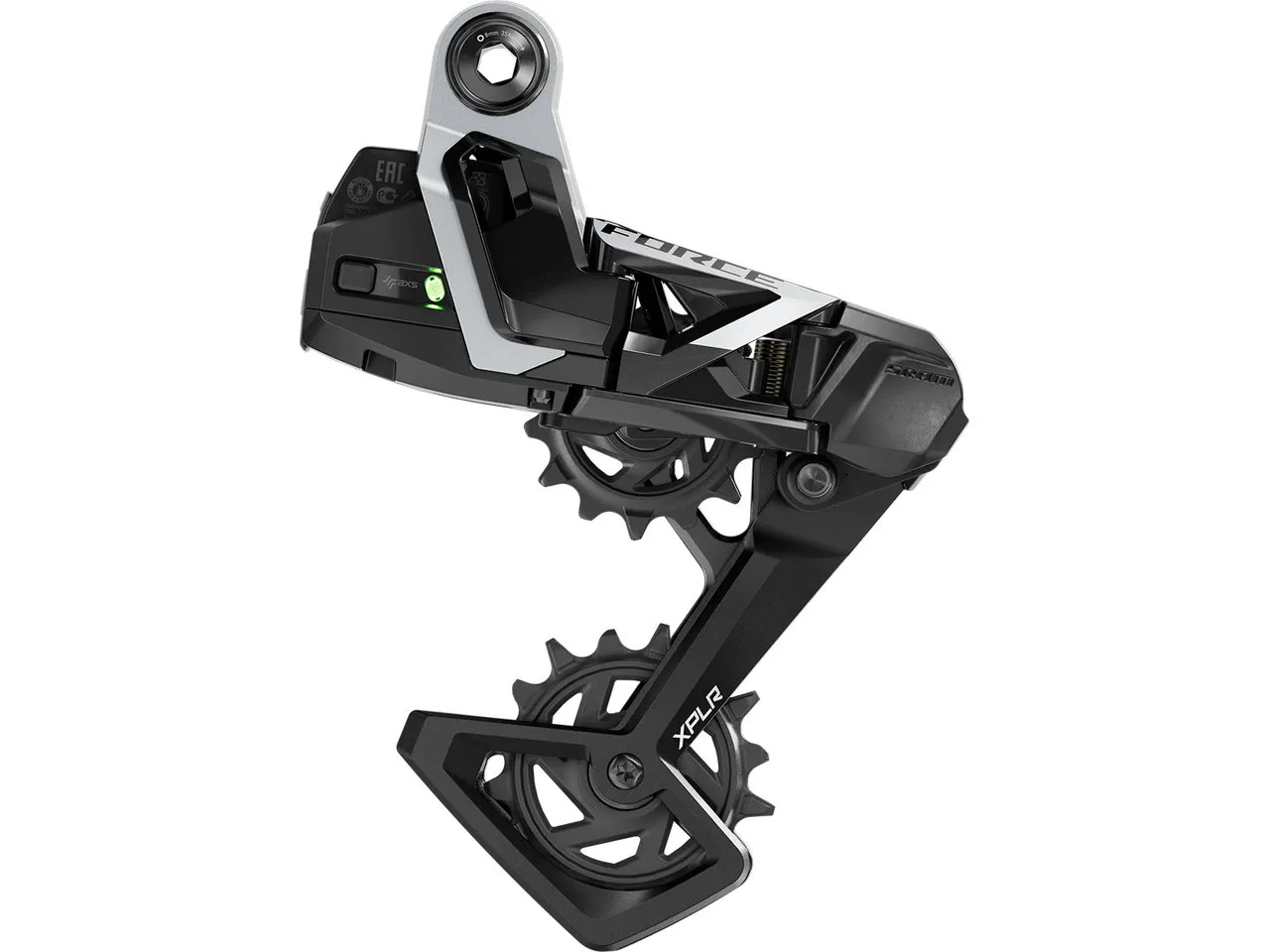 SRAM Force E1 XPLR AXS Schaltwerk 13-fach, Black, 13s, Max 46t