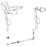 SRAM Force Etap Axs D2 Linkes Ersatzteilset, Grey, One Size