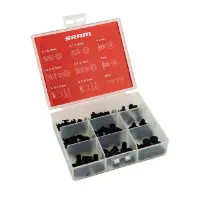 SRAM Frame Plug Tacklebox 90 Einheiten Stopper SRAM Frame Plug Tacklebox 90 Einheiten Stopper