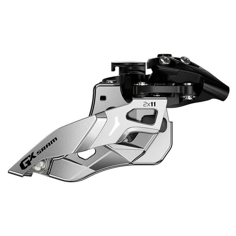 SRAM Gx Clamp 31.8 Mm Umwerfer, Silver / black, 2 x 11s SRAM Gx Clamp 31.8 Mm Umwerfer, Silver / black, 2 x 11s