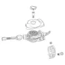SRAM Gx Dh Right Black/polar Shift Lever Trigger Cover Kit Abdeckkappe, Black, One Size