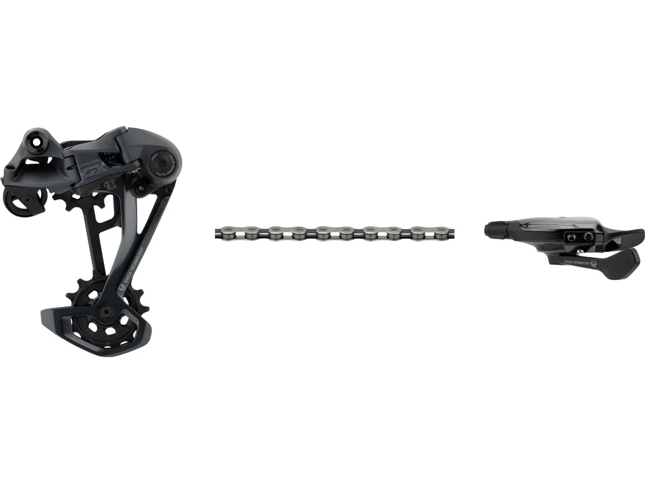 SRAM GX Eagle 1x12-fach E-Bike Upgrade-Kit, Grau, 12 fach SRAM GX Eagle 1x12-fach E-Bike Upgrade-Kit, Grau, 12 fach