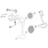 SRAM Gx Eagle Axs Fahrrad-schaltröllchensatz, Black, One Size