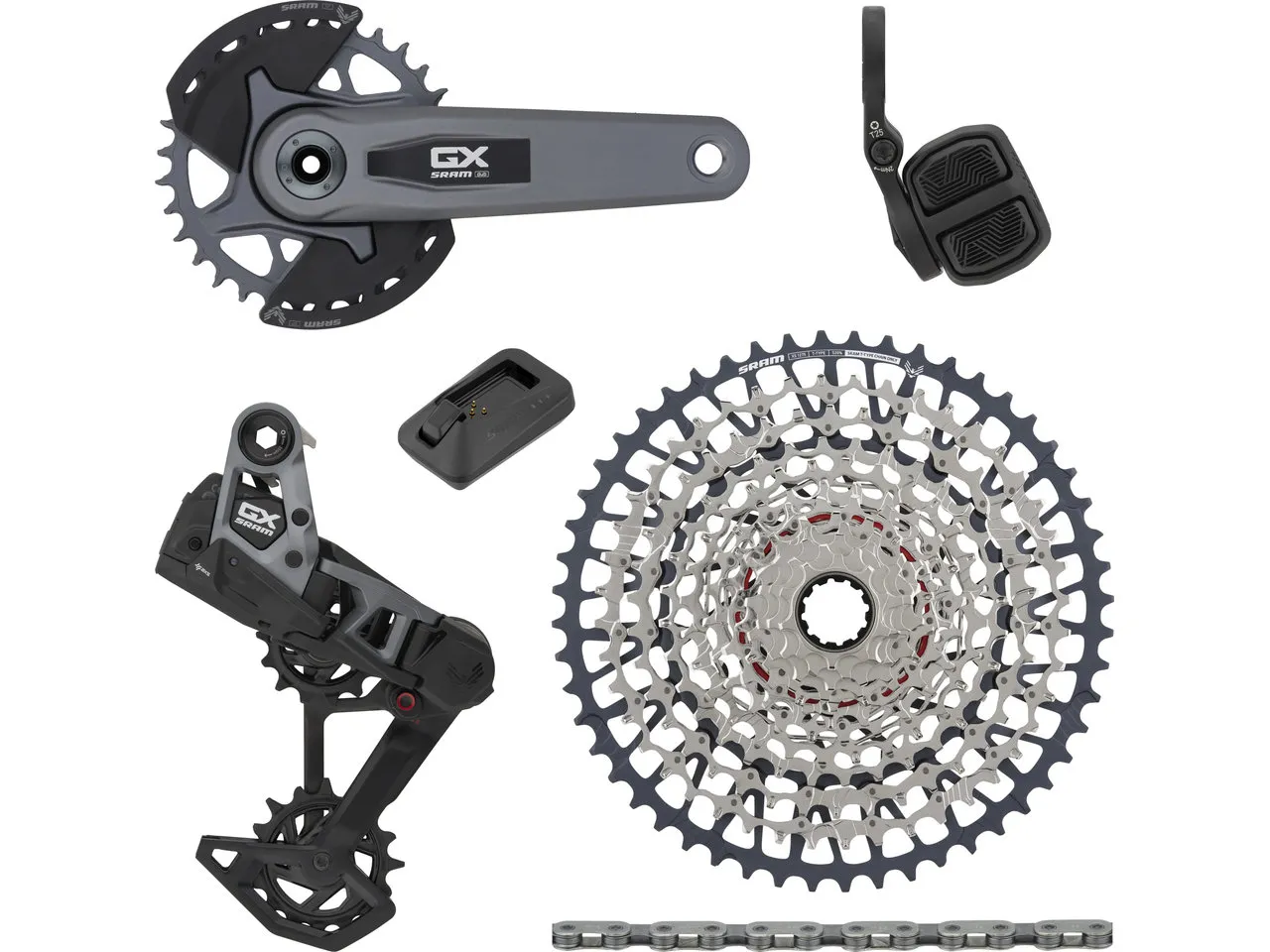 SRAM GX Eagle Transmission AXS 1x12-fach Gruppe SRAM GX Eagle Transmission AXS 1x12-fach Gruppe