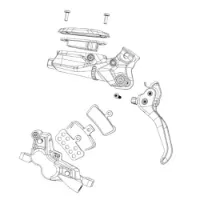 SRAM Hinge Code/g2/guide/level/elixir/db Klemme SRAM Hinge Code/g2/guide/level/elixir/db Klemme